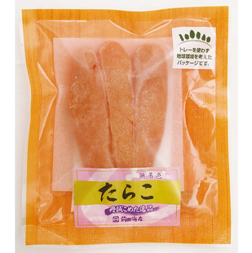無着色たらこ８０ｇ 前田海産